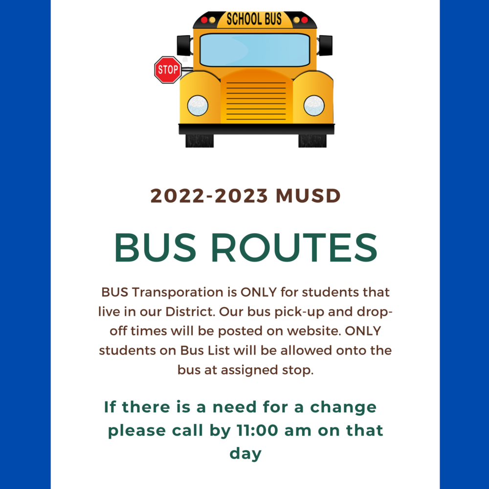 2022-2023 Bus Routes